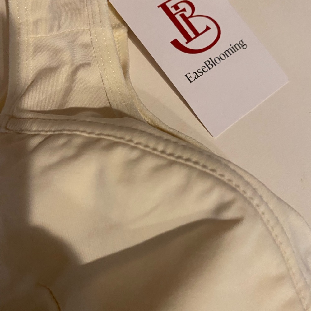 Cream Nursing Bra